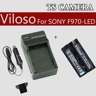SONY REPLACEMENT BATTERY + CHARGER FOR NP-F970-LED / BATT + CHARGER F970 FOR MONITOR / BATTERY & CHA