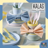 [ORIGINAL IKEA] KALAS Children Cuttlery Complete Set | Set Pinggan Mangkuk Kutleri Kanak-Kanak Ikea