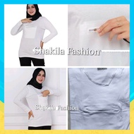 DALAMAN KAOS WANITA HAJI UMROH LENGAN PANJANG//KAOS SINGLET WANITA LENGAN PANJANG.