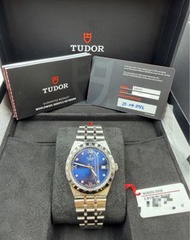 全新筍價Tudor帝舵皇家系列帶鑽藍色錶盤男錶38mm