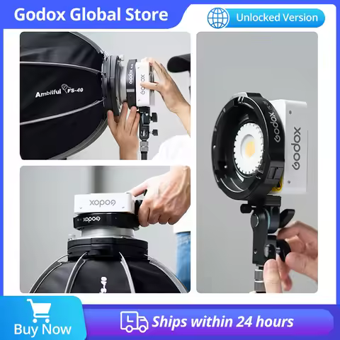 Godox Bowens Adapter ML-GB for ML100Bi & ML60IIBi ML60BI ML60 AD300PRO Godox to Bowens Mount Adapter