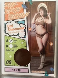 東雲海 收藏卡第三彈 Pin-spot Card 09 #動漫節 #高達女神 #ACGHK2024 #東雲うみ #Shinonome Umi