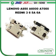 Lenovo A850 A6000 A7000 Redmi 3 6 5a 6a Connector Charger Connector Cas Con Tc