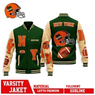 NEWYORK EAST CLUB 88 BASEBALL UNISEX VARSITY BOMBER JACKET