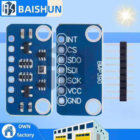 BMP390 High Precision Atmospheric Pressure Sensor Module I2C SPI Interface Compatible With For Ardui