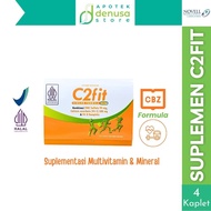 C2FIT With Formula CBZ 1 Catch Cover 4 Caplets Sustained Release | Vitamin B complex Vit C Zinc