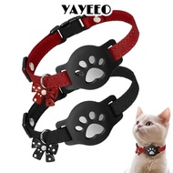 YAYEEO GPS Tracker Necklace, Adjustable Night Visibility Pet Reflective Collar,  Pet Tracking Reflec