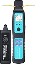 Fiber Optic Identifier & Power Meter Combo - 800-1700nm Live Fiber Detector with 30mW VFL, 40dBm to 