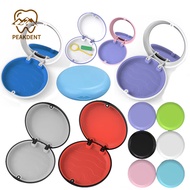 Retainer Box Fake Teeth Denture Storage Case Mouth Guard Aligner Braces Orthodontics Container Oral 