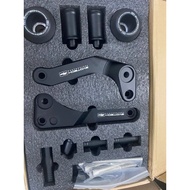 Evotech heavy-duty aluminum frame kawasaki ninja400