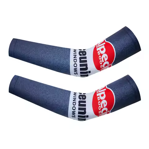 White 2026 Alpecin Team Bike Sleeves Arm Warmers Men Women Running Quick Dry Ropa Ciclismo MTB Cycli