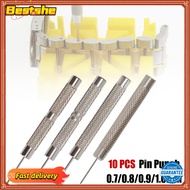 【BEST HOT】10Pcs Watch Strap Bracelet Pin Remover Repair Tool Iron Pin Punches 0.7-1.0mm❀