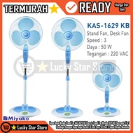 Miyako Stand Fan KAS-1629 KB 16 Inch Electric Stand Fan Miyako 1629-KB Electronic 2 In 1 Room Cooler