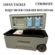 CYROMATE 105QT SILVER COOLER BOX HS9A01