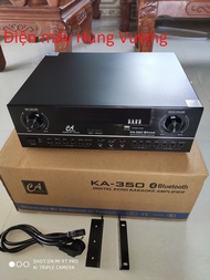 [Trả góp 0%]Đẩy liền vang Âm ly liền vang CA sound KA 350 Đài Loan vang cơ liền công suất bluetoothU
