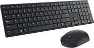 Dell KM5221W, Pro Wireless, Keyboard and Mouse Set, German (QWERTZ), Black