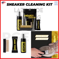 3 IN 1 SNEAKERS CLEANING TOOLS KIT SHOES CLEANING COMBO SET SHOES CARE AND CLEANING TOOLS CUCI KASUT