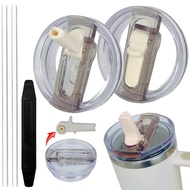 Leak-Proof Foldable Nozzle Detachable stanley Replacement Cup Lid Suitable for Stanley Quencher 14oz