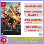 C.A.R.D.S. RPG: The Misty Battlefield C.A.R.D.S. RPG 浓雾战场 (Nintendo Switch) Permainan Muat turun Dig