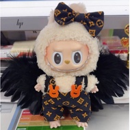 labubu wings decoration for 15-17cm labubu toy wings Cute angel wing dolls for Labubu