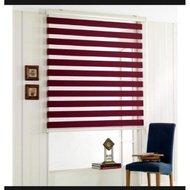 💥Buy 3 Free 1 💥 Modern ZEBRA BLINDS / Langsir BIDAI Korea / BIDAI Tingkap Height 6 Feet / Free Screw
