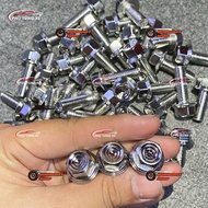 Salaya Stainless Steel 304 10Li23 Screw (Thai) Mounted with Oil Pig Pat Front Sirius, Ex 2010, Ex 13
