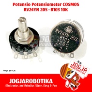Potentiometer COSMOS TOCOS RV24YN 20S B202 2K B502 5K B103 10K Single Turn Knob Only - Choose