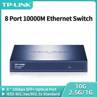 TP-Link 8 Port 10Gigabit Ethernet Switch 10000Mbps SFP+ Optical Ports 10G/2.5G/1G Networking Switche