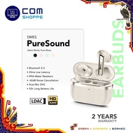 Dmes PureSound ANC Wireless Earbuds 35ms Low Latency ENC Bluetooth 5.4 IPX4 13mm Driver Touch Contro