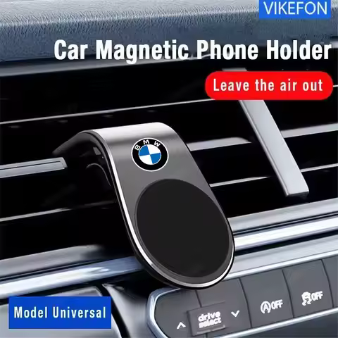 1pcs for BMWMetal Magnetic Car Phone Holder M Power E90 E91 E92 E93 E60 E90 E39 Performance X1 X3 X5