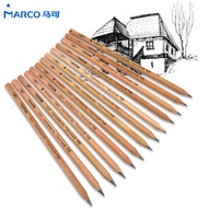 Marco 7001 Sketch Pencil HB2B3B 4B 5B 6B 7B 8B 9B Art Drawing Exam Pencil Single Piece
