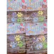 Paw Squishy Pack Of 4