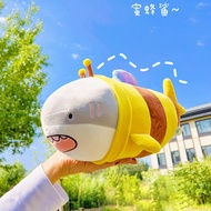 Hot-selling Shark bee Plush Toy Share &amp; bee Shark bee Plush Toy Shark Pillow