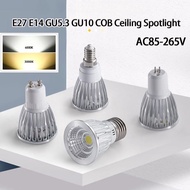 High Quality E27 E14 G5.3 GU10 COB Spotlight 5W 7W 9W led Lights E27 AC 85-265V Bulb Lamp Decor Warm
