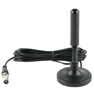 TV Aerial 300cm Coax Cable Digital Receiving Antenna Plug and Play Indoor Outdoor Digital HD Freevie