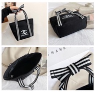 Chanel VIP贈品蝴蝶結手挽袋