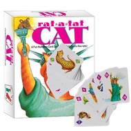 Card Game Rat-A-Tat-Cat A Fun Numbers Card Game with Cats Rat-a-Tat-Cat Party Game Family Game