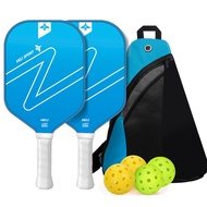 【Ready Stock】Pickleball Paddle Pickleball Paddle Carbon Fiber T700 Full Set Racket Board Pickleball 