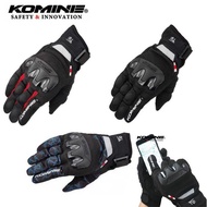 JT2 Komine Gloves Komine GK220 Motorcycle Gloves for Motorcycle Full Finger Gloves Touch Screen