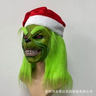 Stock New Grinch Headgear, Grinch Gloves, Christmas Grinch Headgear for Holiday Costume Parties Eleg