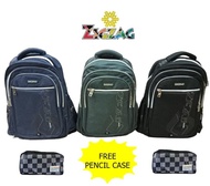 ZIGZAG 7032 Series Backcare Support Backpack (New 2023) or Beg Sekolah Jenama ZIGZAG Terbaru 2023 OR