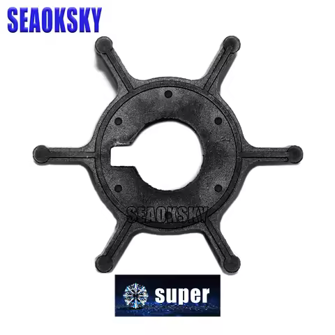 Water Pump Impeller for Yamaha 4HP 5HP 6HP Outboard Motor 6E0-44352 6E0-44352-00-00 6E0-44352-003 6E