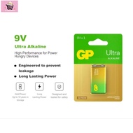 GP 9V Ultra Plus Alkaline Battery (1pc card pack)