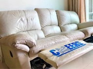 CHEERS三座位電動雙彈鉸真皮梳化 芝華仕CHEERS three seaters electronic sofa
