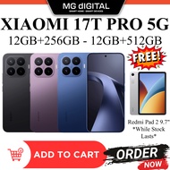 [READY STOCK] XIAOMI 17T PRO 5G (12GB+256GB / 12GB+512GB) 7000mAh Battery 100W HyperCharge