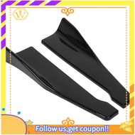 【W】48CM Side Skirts for Cars Universal Bumper Spoiler Splitter Protector for     F20 E90 for   Golf 