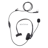 MIS Covert Acoustic Earpiece Headset Mic with PTT for  Radio TK UV-5RE UV-5RE