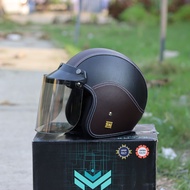 HELM BOGO WANITA PRIA HELM BOGO KULIT FULL KULIT HELM BOGO SNI HELM BOGO ORIGINAL HELM BOGO KACA CEM