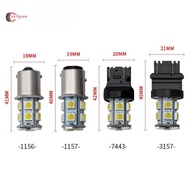 1156 BA15S 1157 BAY15D P21W BA15D 13Led รถยนต์ Led Turn สัญญาณที่จอดรถไฟเบรคไฟท้ายอัตโนมัติด้านหลังย