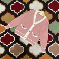 Kiya Cardigan Rajut Anak Perempuan Umur 2-12 Tahun - Cardigan Anak - Kardigan Kancing Anak - Atasan